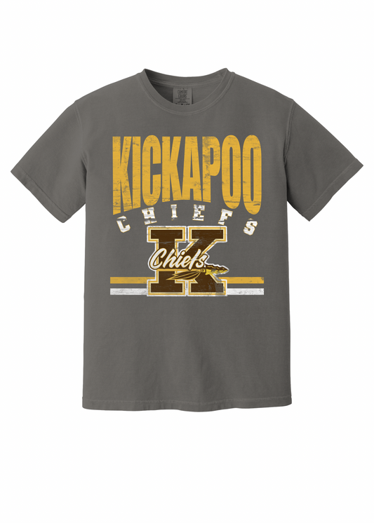Kickapoo Chiefs Big K Stripe