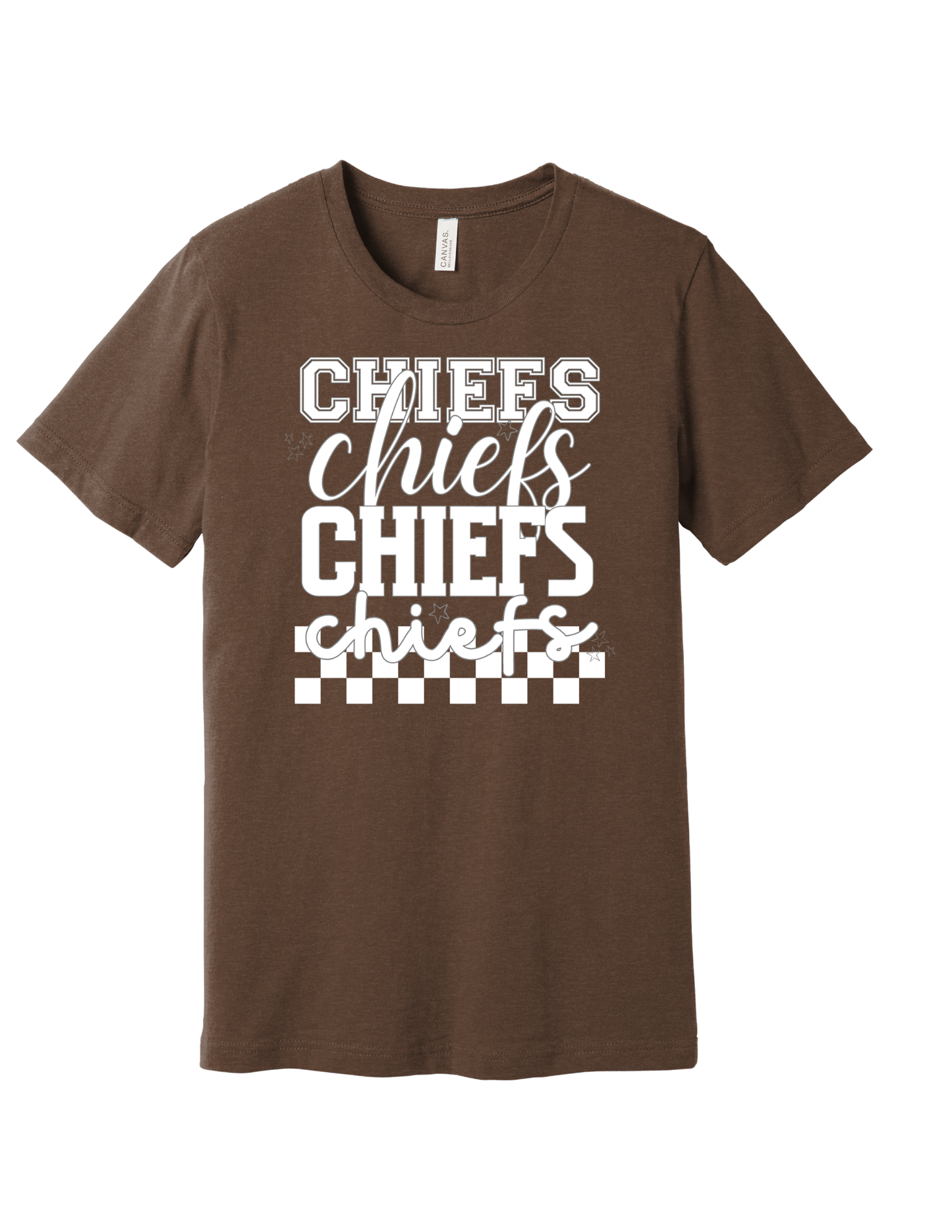 Chiefs Stacked White