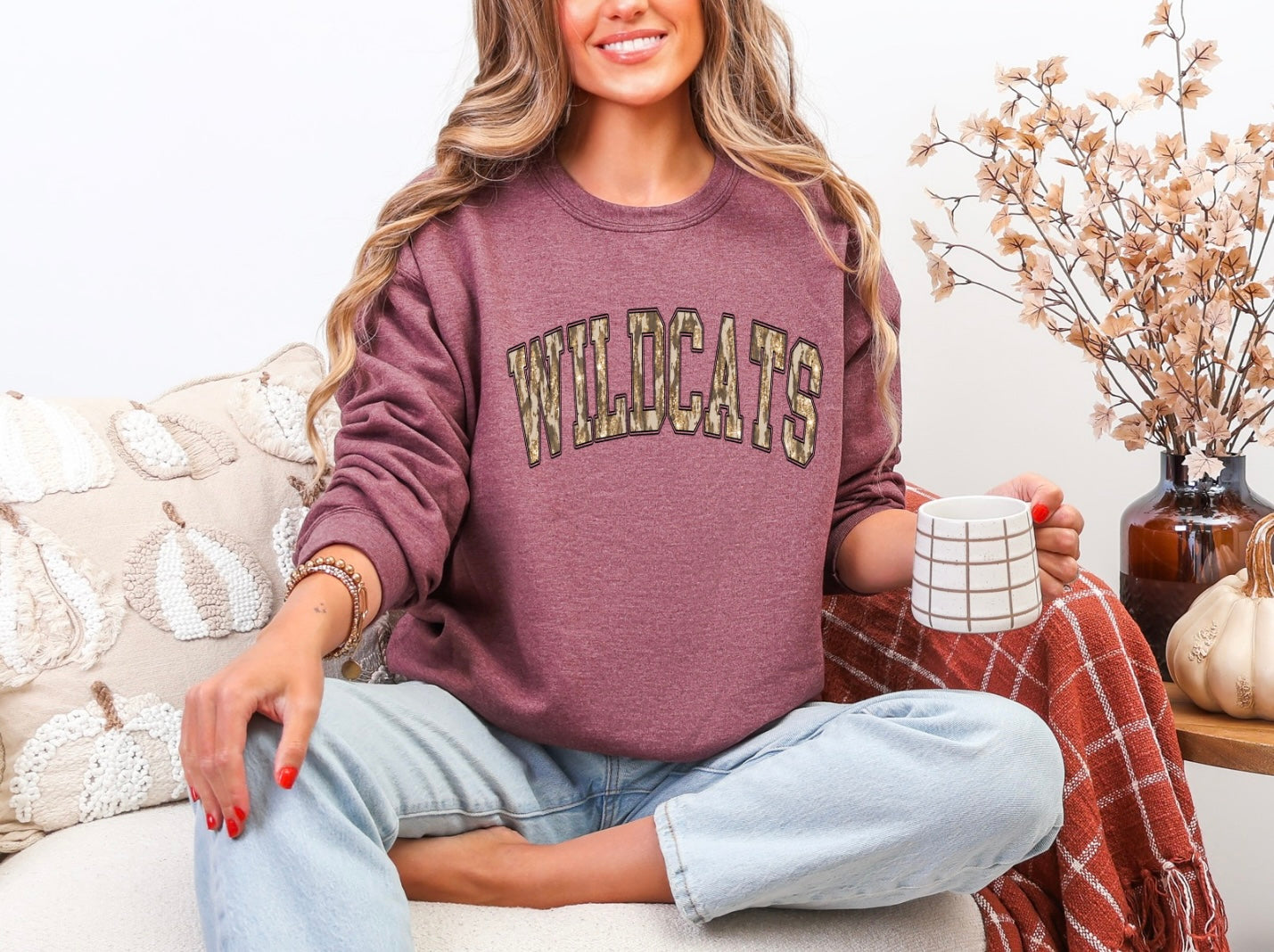 Wildcats - Gold Fleck Camo