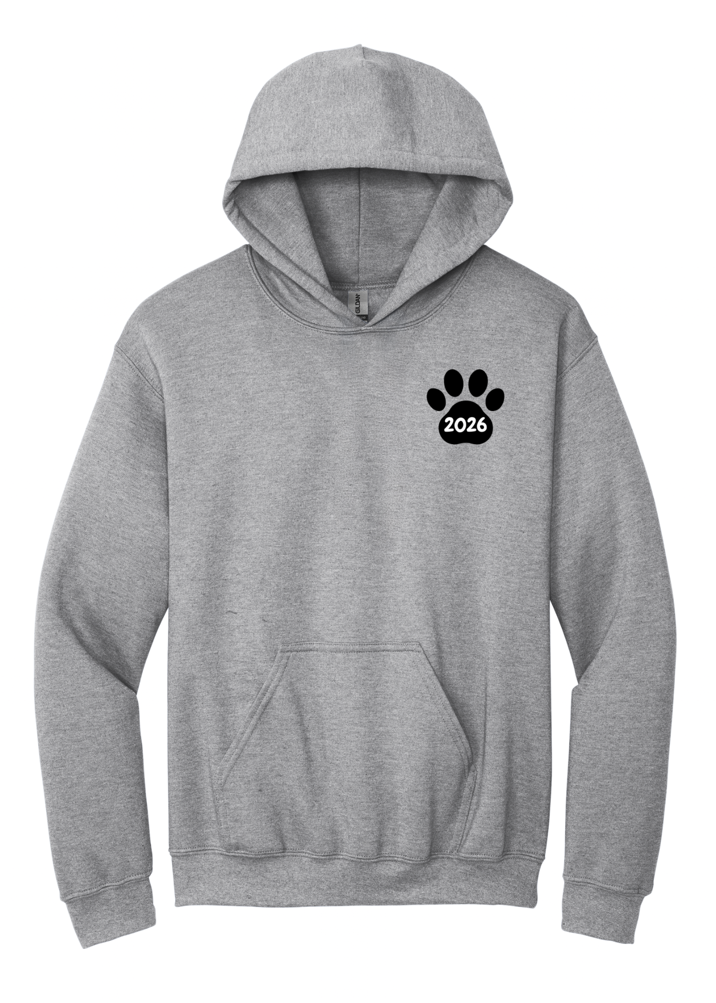 Class of 2026 Front/Back with paw