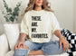 Favorites T-Shirt - Black Print
