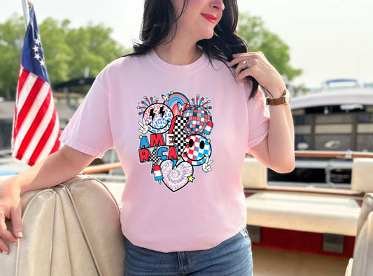 Retro Smiley America