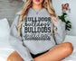 Bulldogs Stacked Fonts