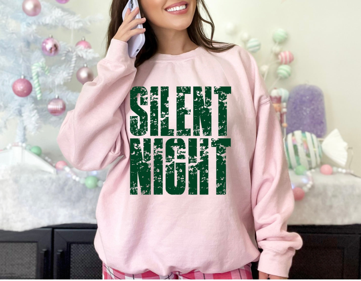 Silent Night - Distressed