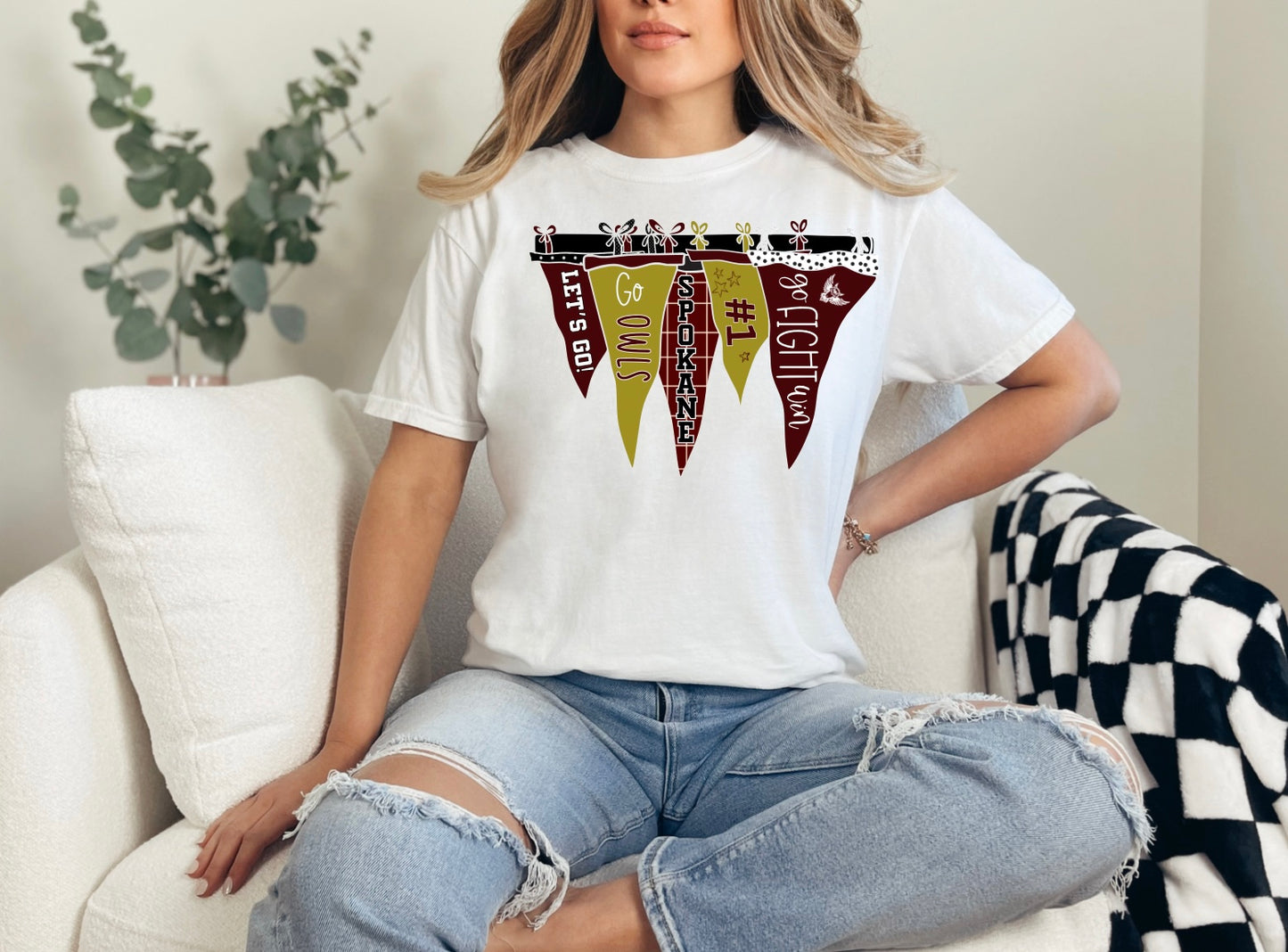 Spokane Pennant Collage