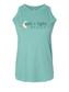 LAT Women's Relaxed Fine Jersey Tank - Saltwater