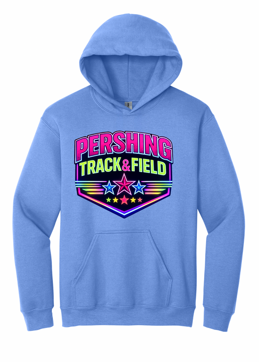 Neon Pershing Track & Field Sweatshirts