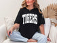 Tigers - Lg White Font
