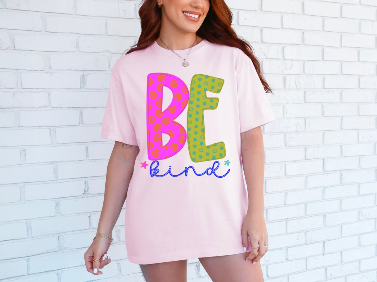 Be Kind -Pink/Green