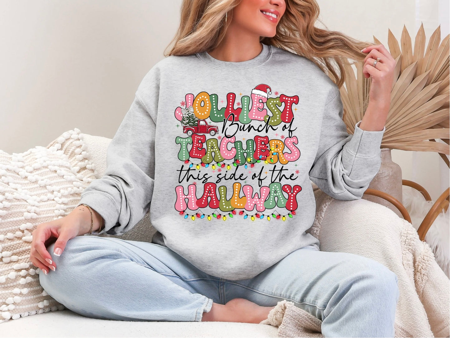 Jolliest Bunch of Teacher in the Hallway