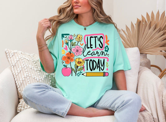 Let's Learn Today Floral