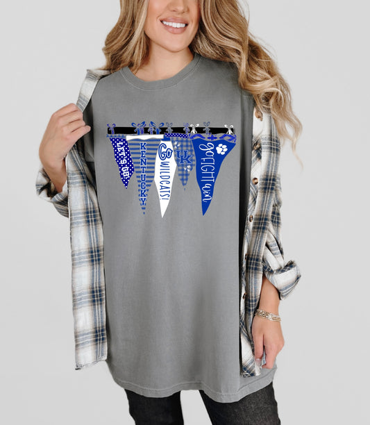 Wildcats Pennant Collage