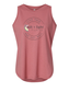 LAT Women's relaxed Fine Jersey Tank - Mauvelous