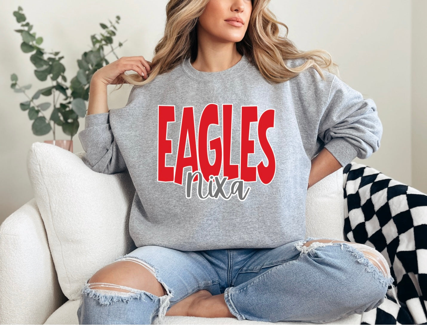 Nixa Eagles -Lg Whimsy font