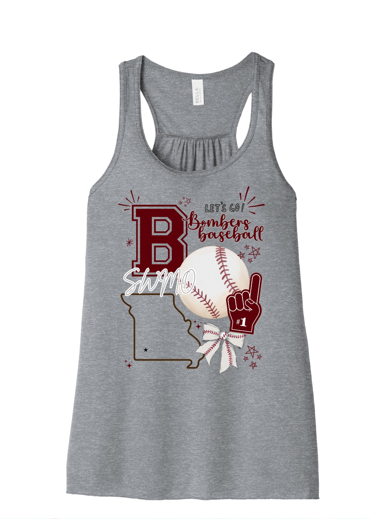 Let's Go Bombers Collage