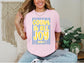 OFC Women's Brunch Tee - BLUE Stripes