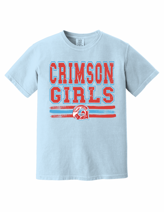 Crimson Girls - Stripe - T-Shirt