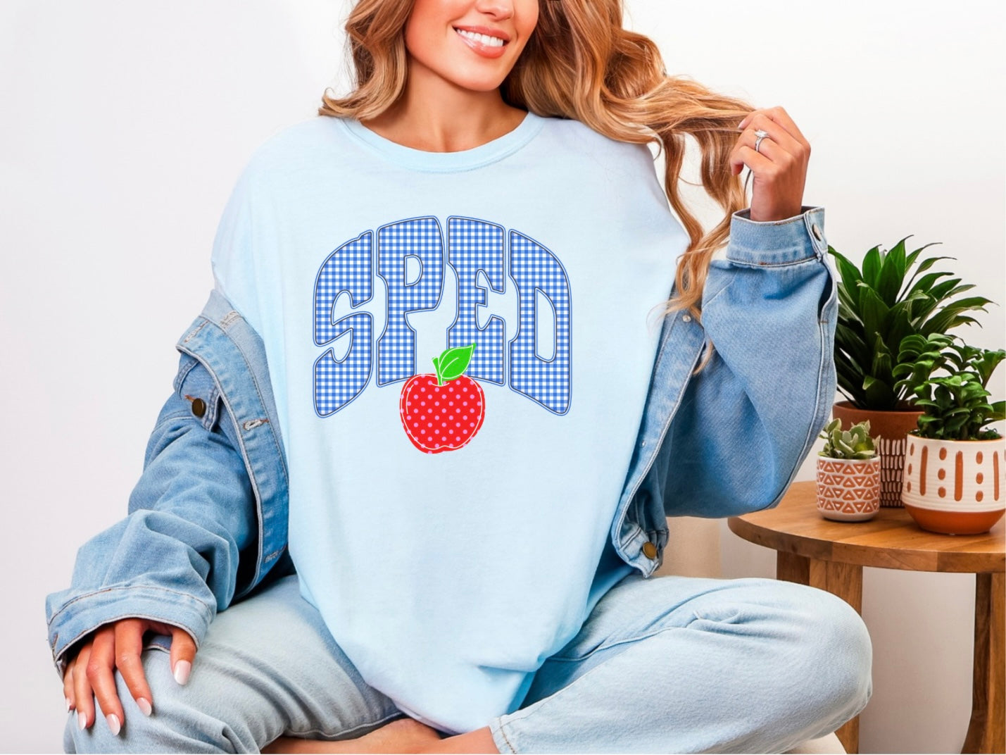 Blue Gingham - Sped
