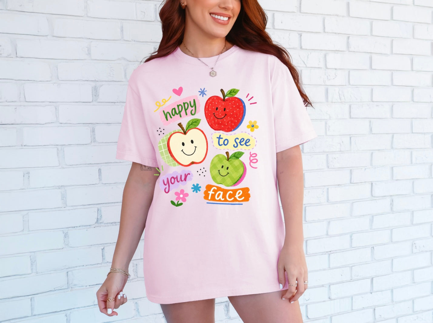 Happy to See Your Face - apples