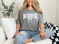 Nurse - White Distressed Bow