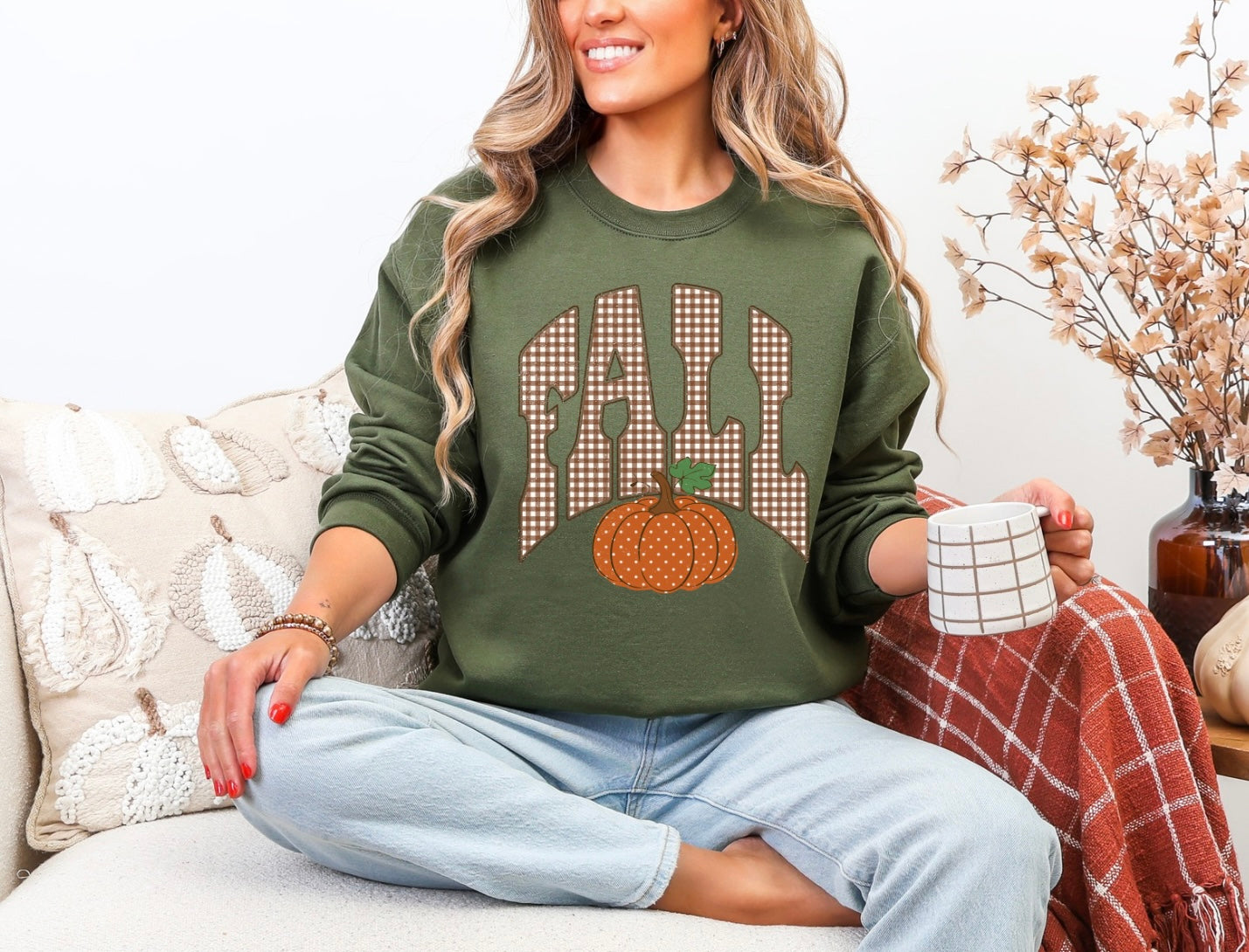 Fall - Brown Gingham