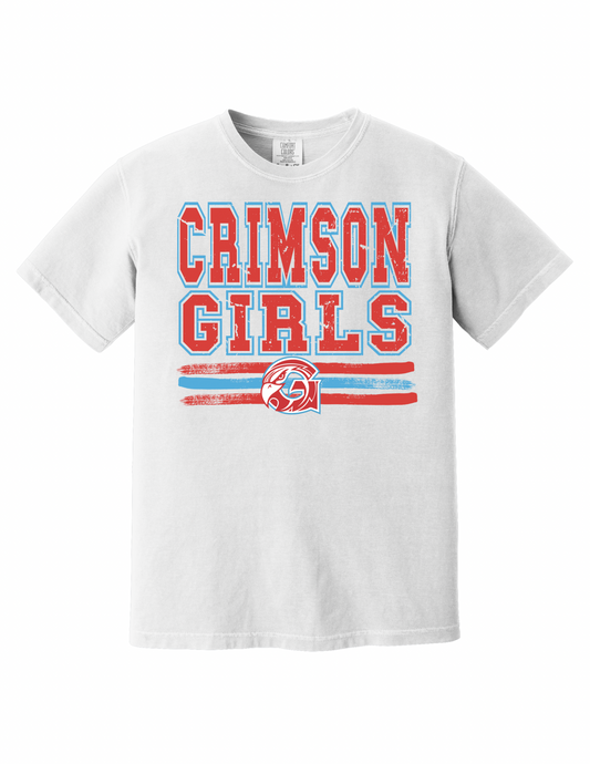 Crimson Girls - Stripe - T-Shirt