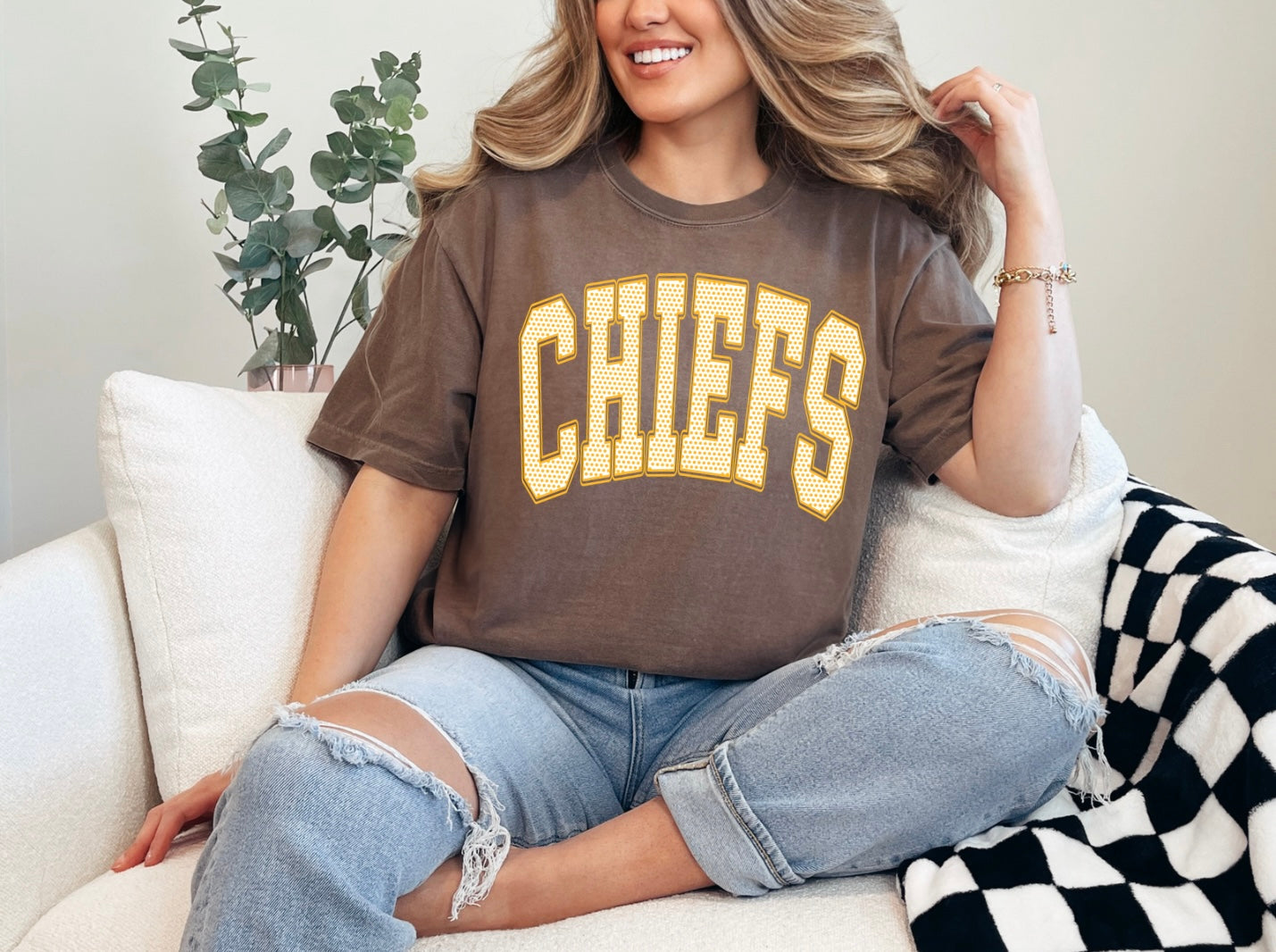 Chiefs - Tiny Dot - Gold