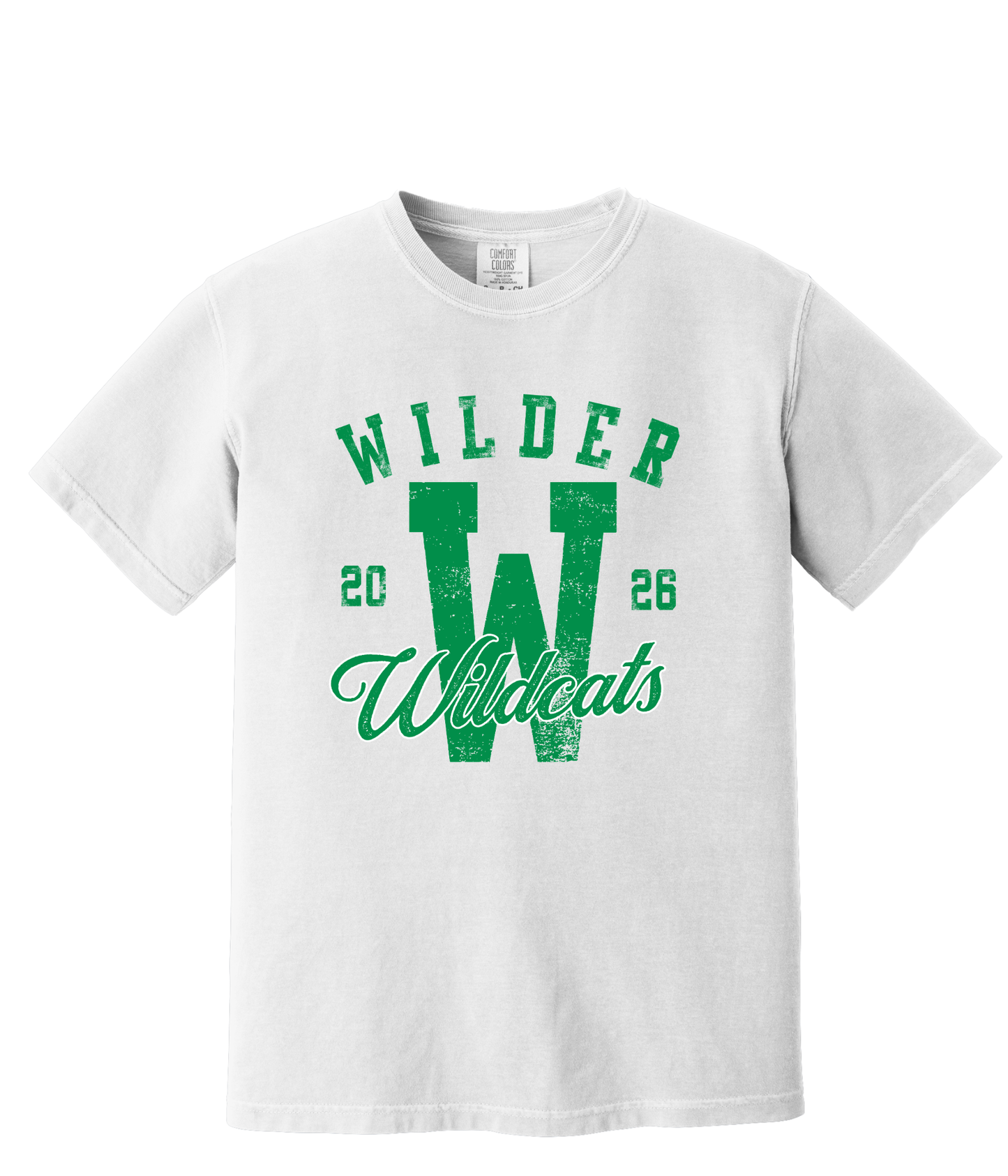 Wilder - Large W green font  - Adult