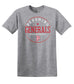 Pershing Generals Round - Adult T-shirt