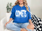 Mark Twain Comets - Large Whimsy Font
