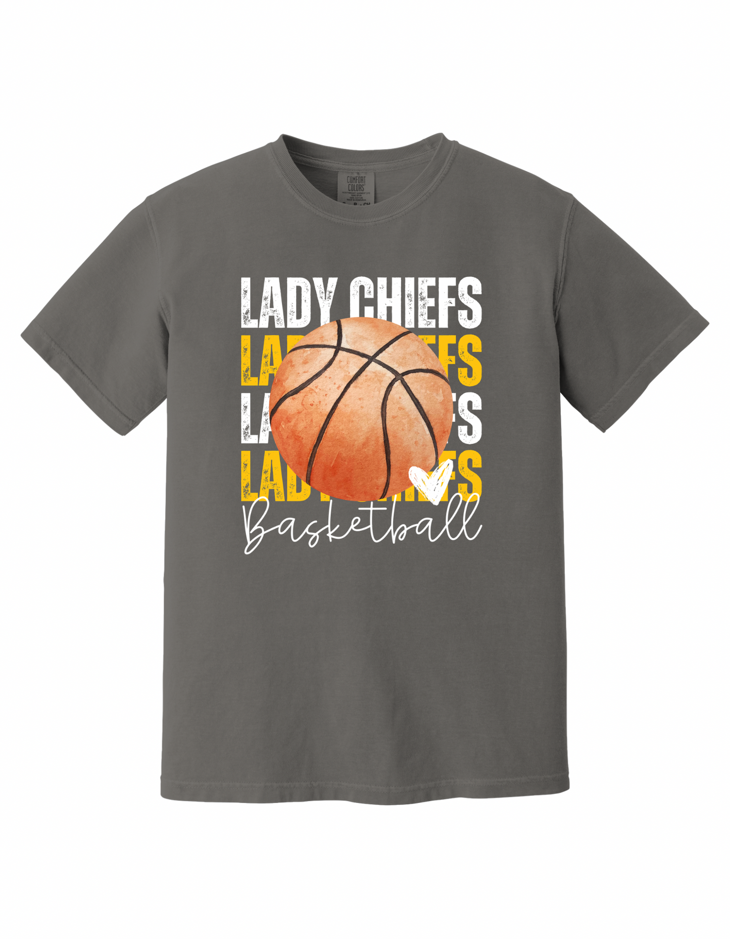 Lady Chiefs Stacked w/heart