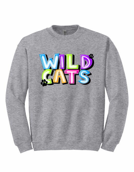 Wildcats Multi Color - YOUTH Sweatshirts