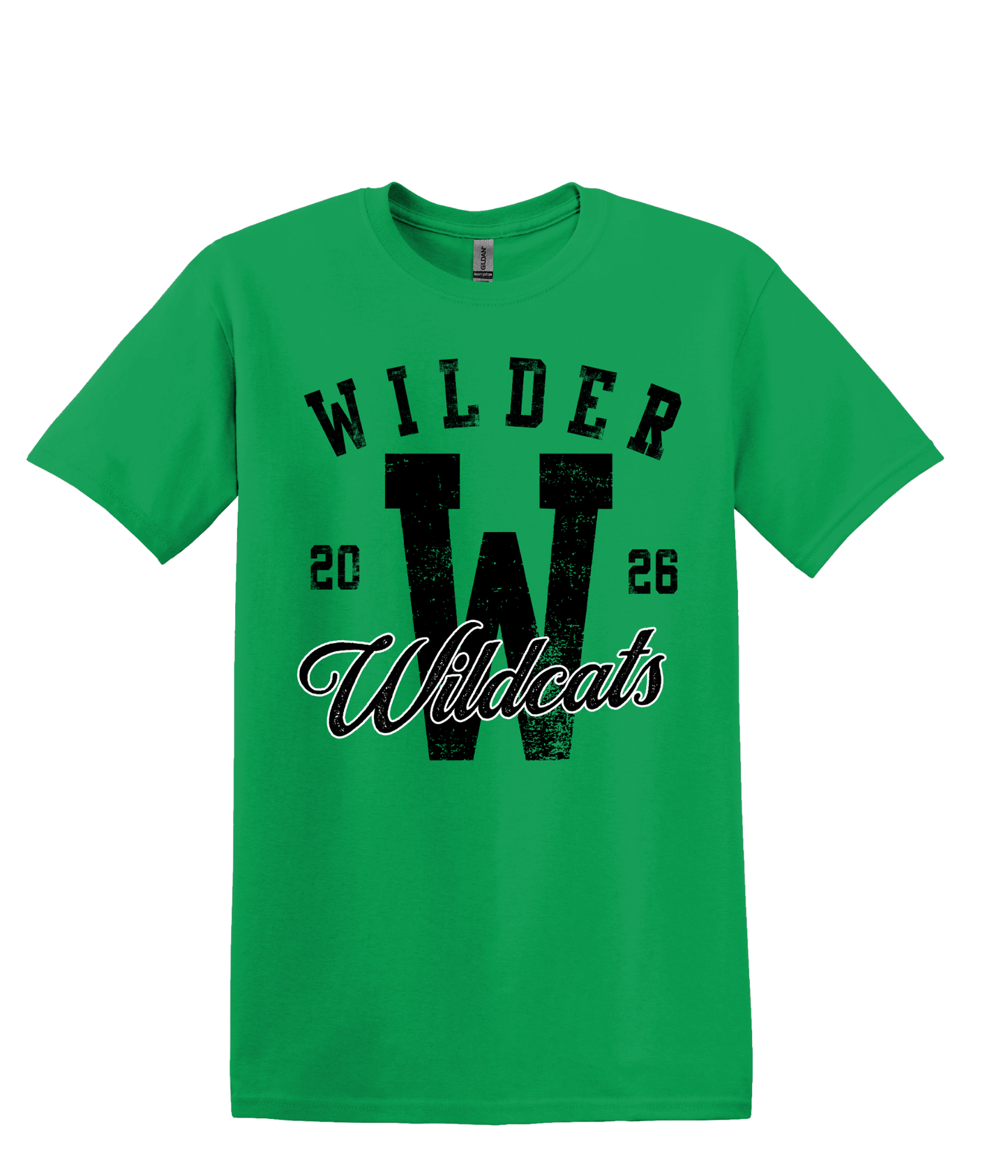 Wilder Large W - Black Font - YOUTH