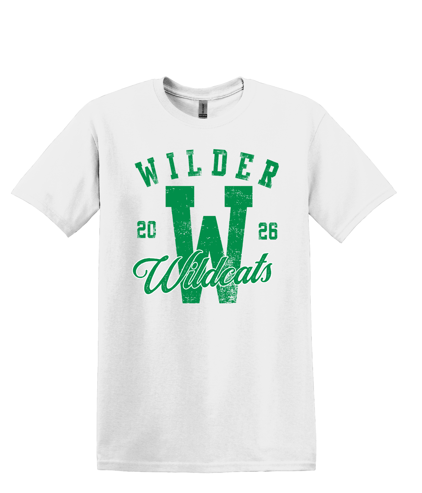 Wilder - Large W green font  - Adult