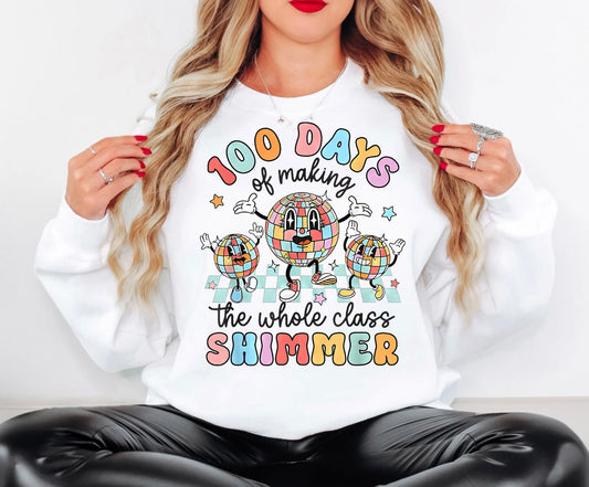100 Days of Making the Whole Class Shimmer