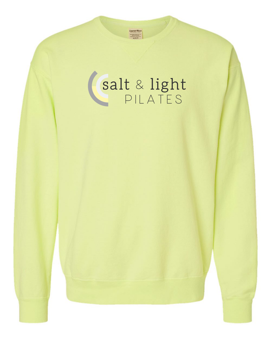 Comfort Wash Sweatshirt - Chic Lime