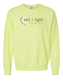Comfort Wash Sweatshirt - Chic Lime
