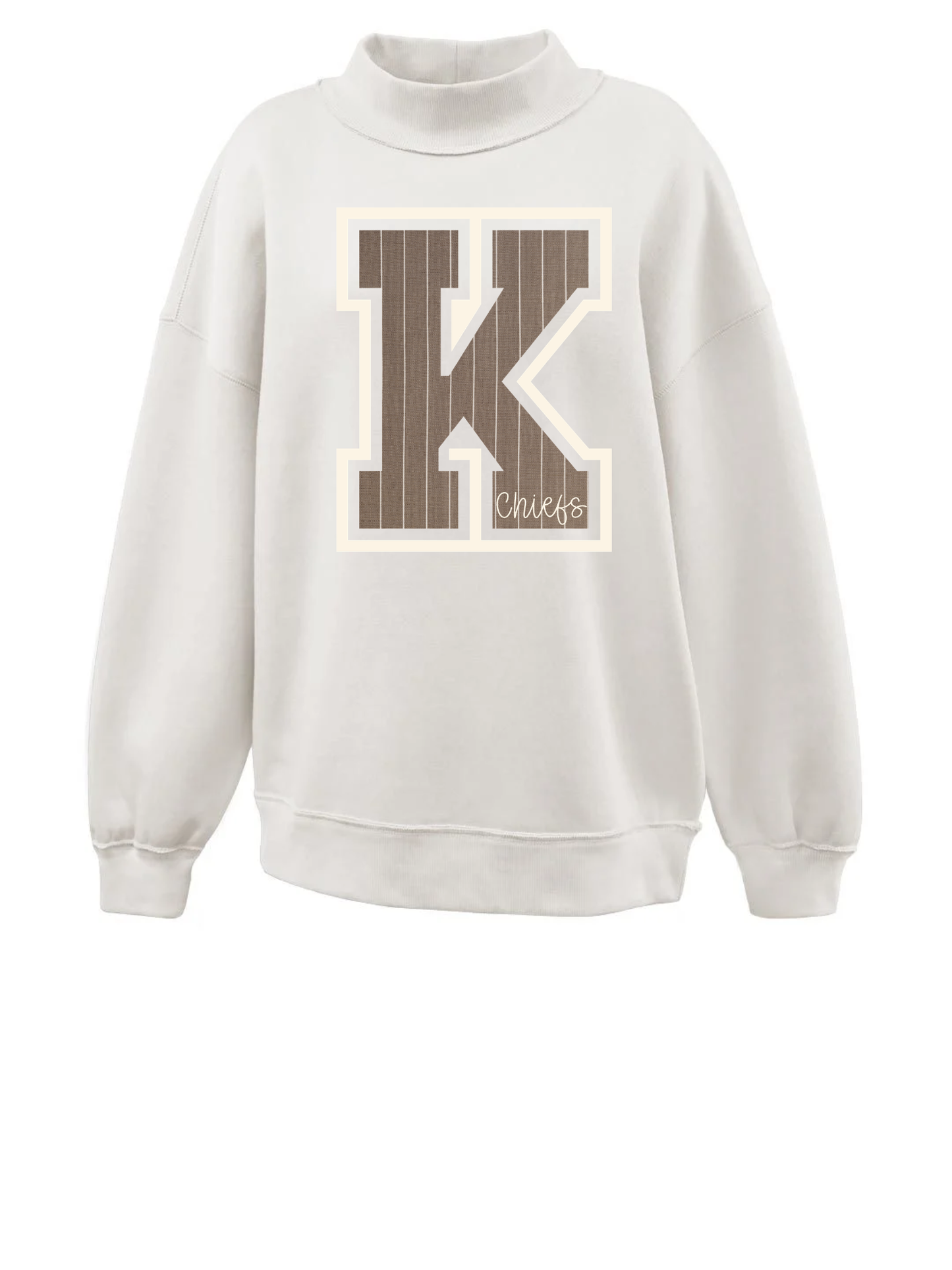 Big K Oxford Stripe Mockneck
