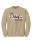 Lady Chiefs Basketball - Retro Distressed Brown