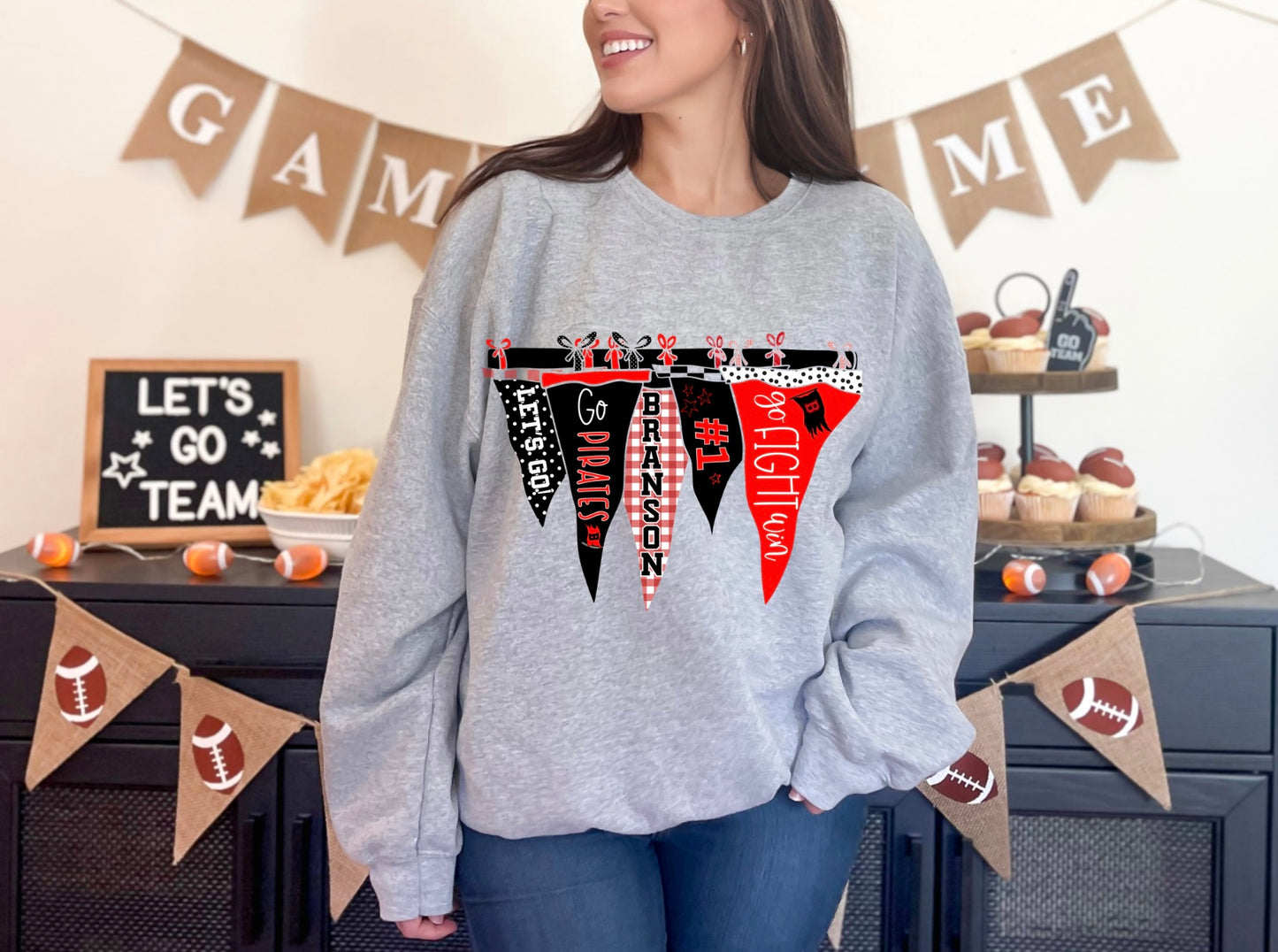 Branson Pirates Pennant Collage