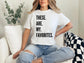 Favorites T-Shirt - Black Print