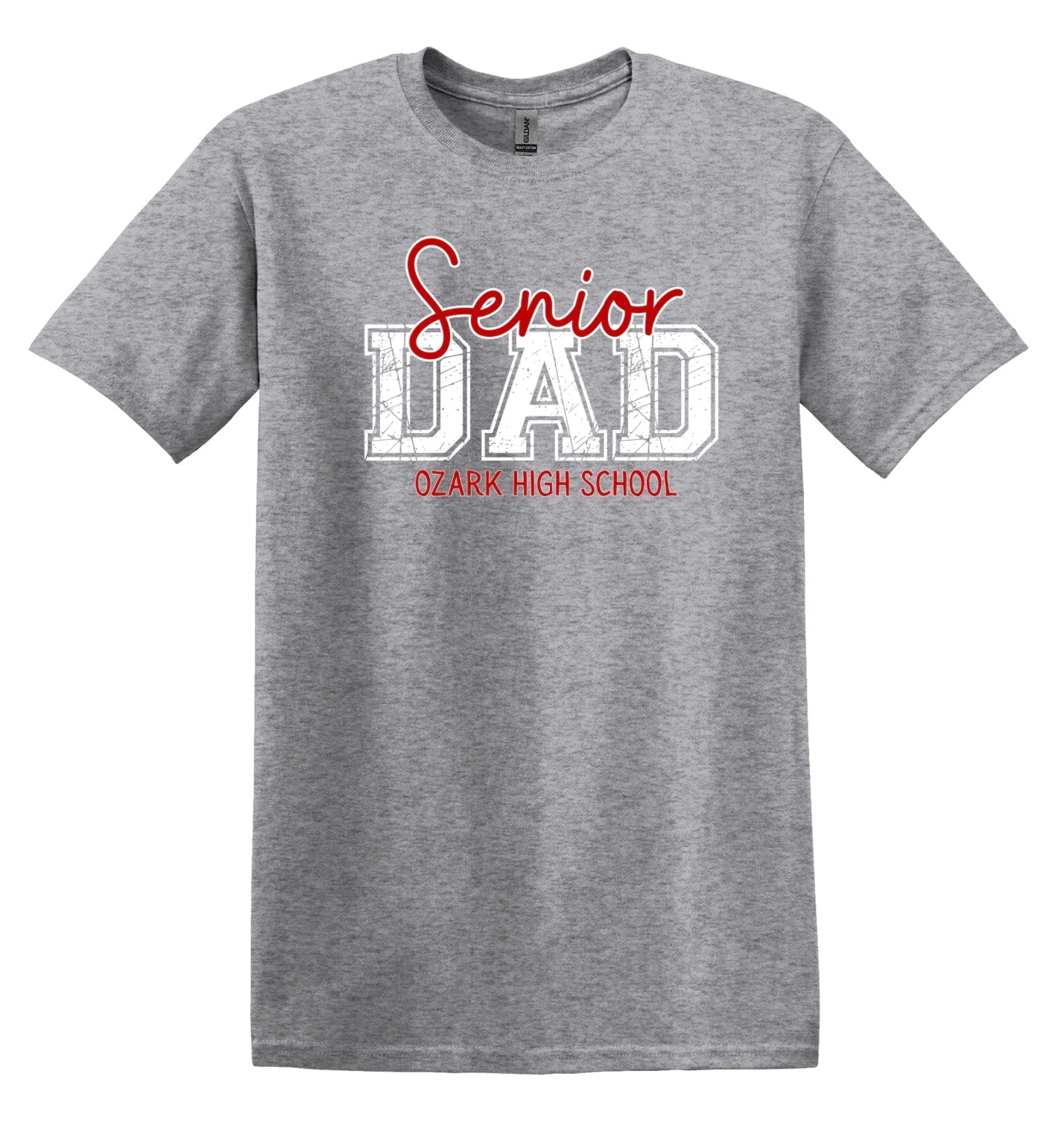 Senior Dad Distressed