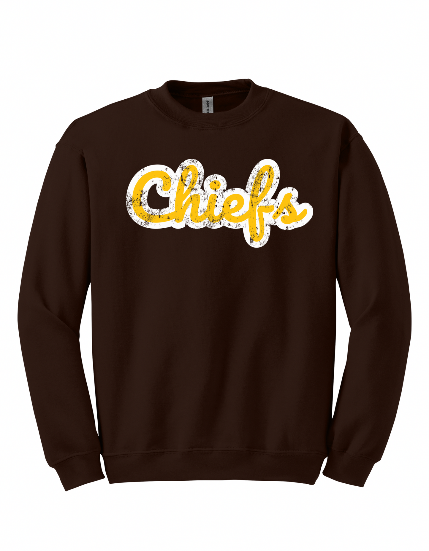 Chiefs - Retro Distressed - Gold