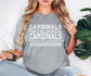 Cardinals Stacked Fonts