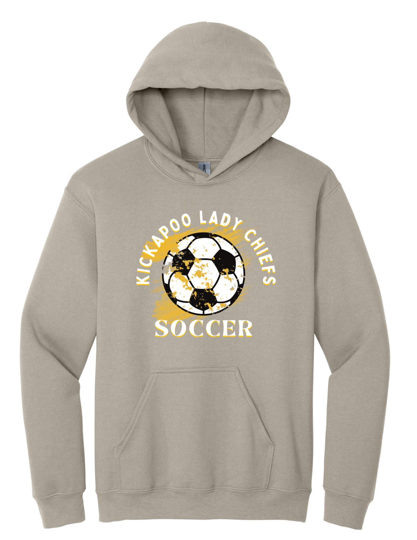 Kickapoo Lady Chiefs Soccer with Ball