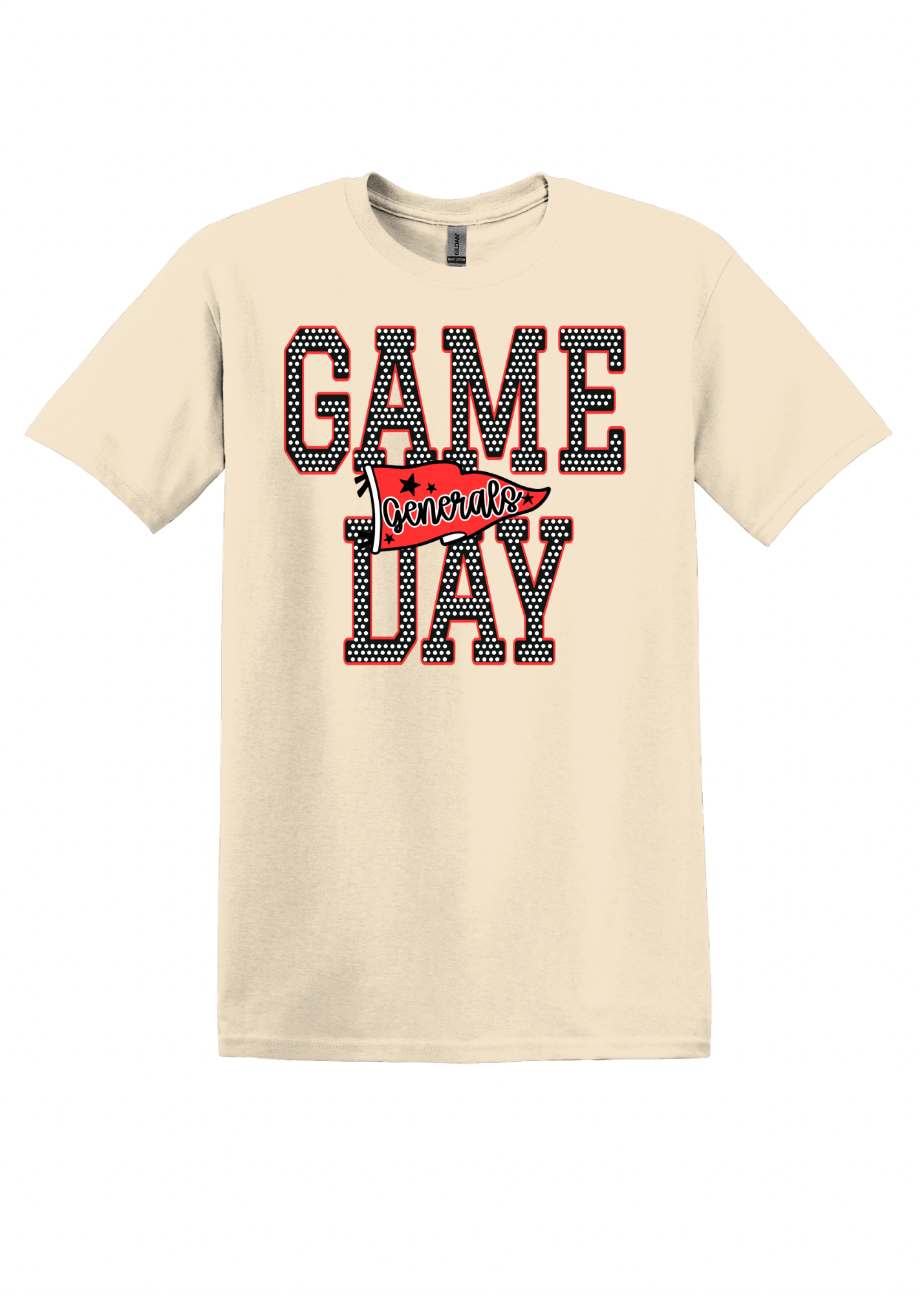 Game Day Polka Dot - Adult T-shirt