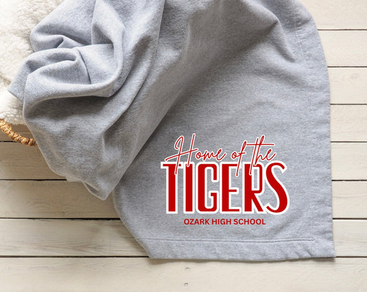Home of the Ozark Tigers Stadium Blanket