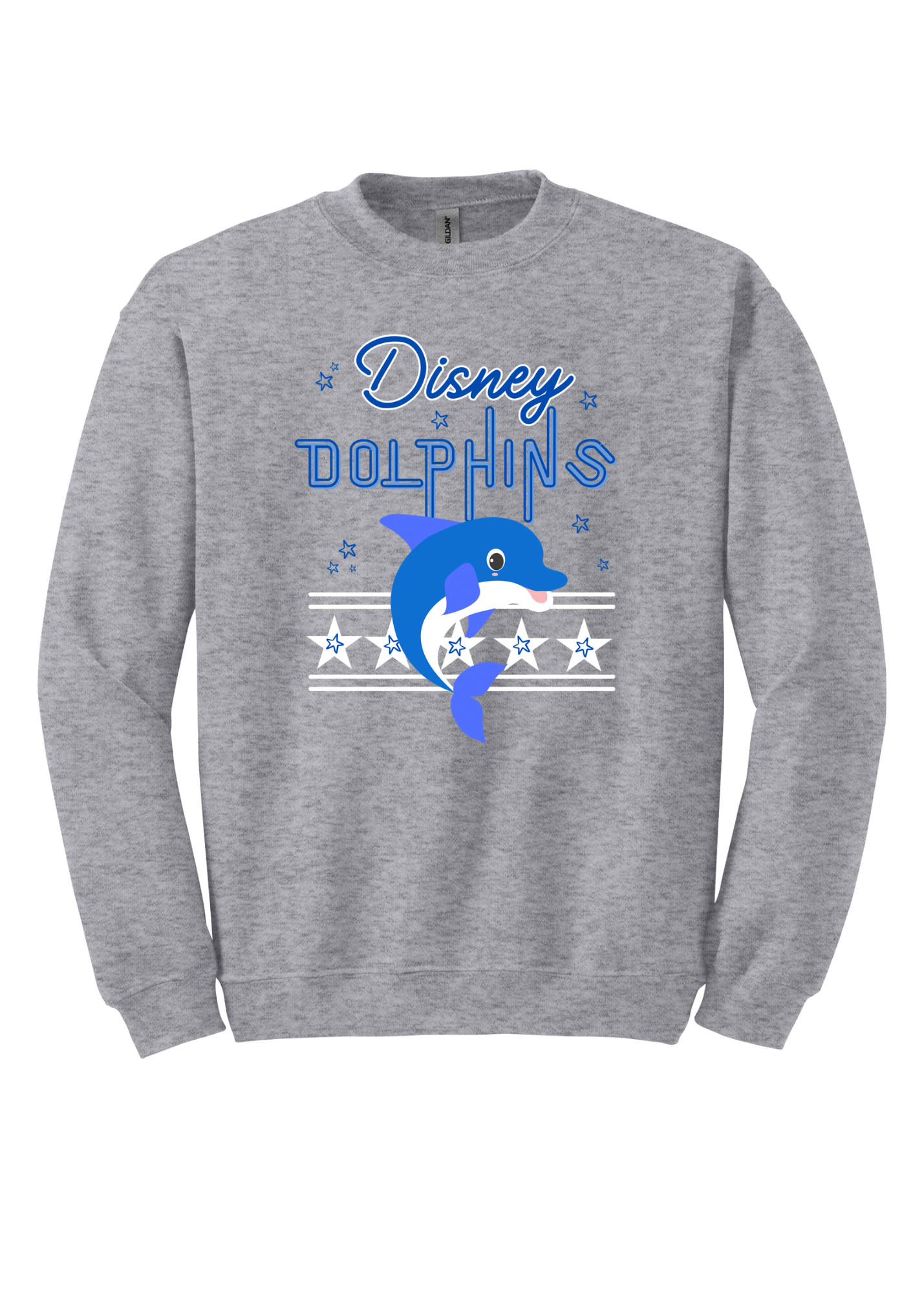Disney Dolphins Stars - Adult Sweatshirt