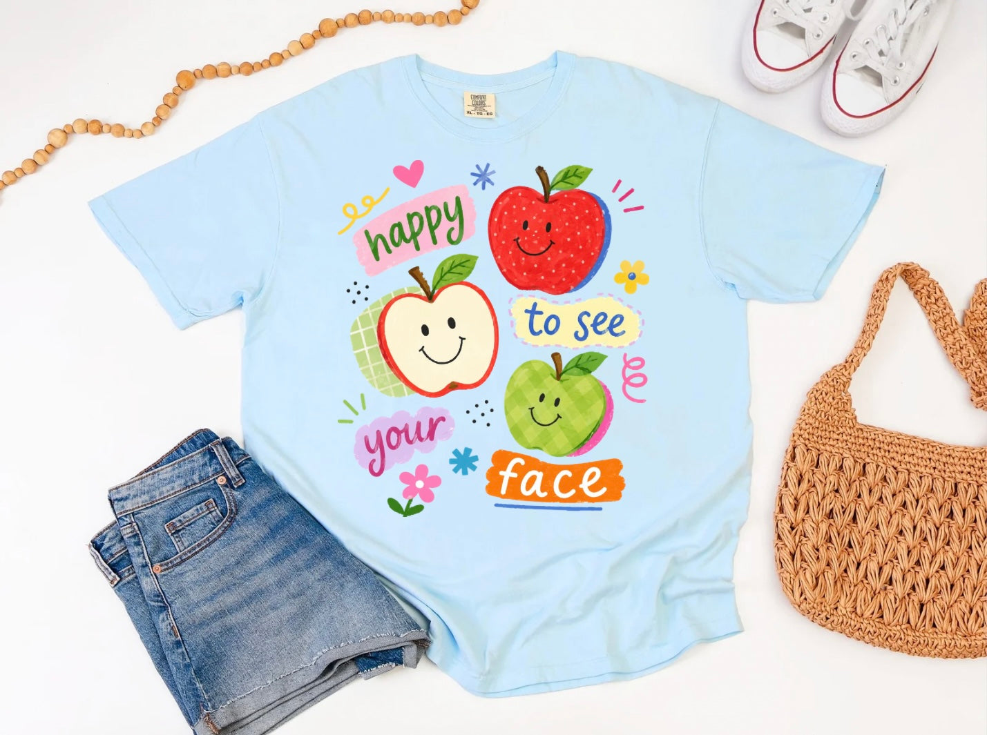 Happy to See Your Face - apples
