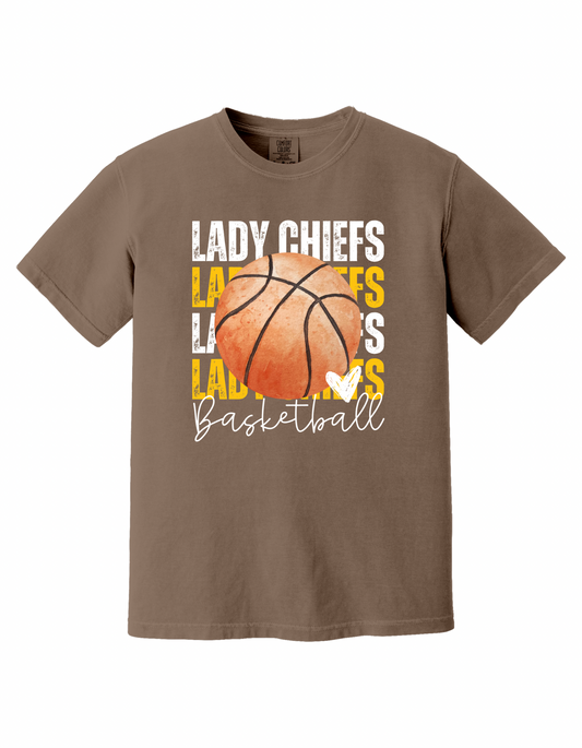 Lady Chiefs Stacked w/heart